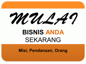 mulai bisnis anda