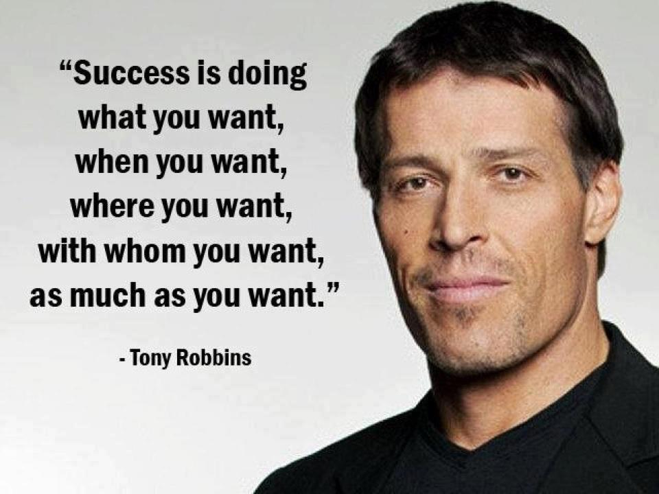 tony-robbins-success-quote bekerja menurut passion