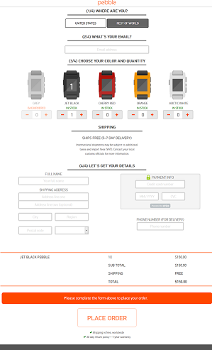 Checkout Pebble Smartwatch iPhone Android Smartwatch - Kisah Sukses Pebble, Modal Bisnis dari Situs Crowfunding