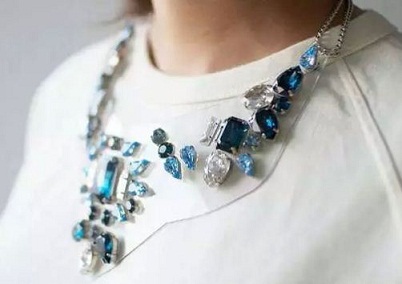 The 'a pair and a spare' DIY Rhinestone Necklace is Chi Hadiah Natal dan Tahun Baru