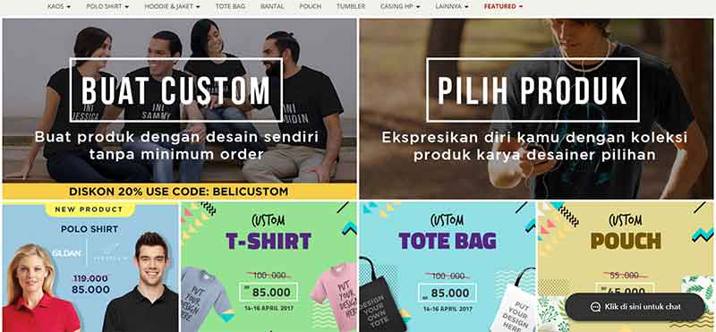 40 Peluang Usaha Bisnis Online Sebagai Penghasilan Tambahan untuk Keluarga - Jual Desain Kaos - Finansialku