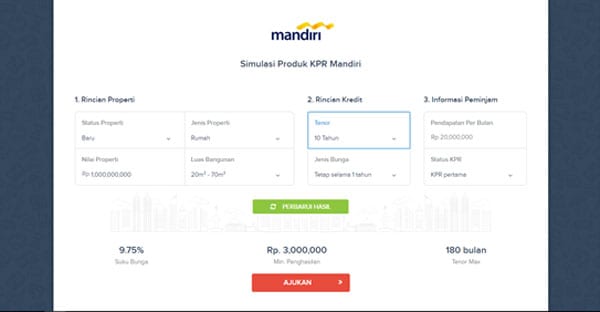 Kredit Rumah Kalkulator KPR, Contoh Produk dan Cepat Lunasi KPR 03 - Finansialku