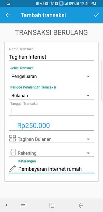 Transaksi Berulang Aplikasi Keuangan Finansialku 4