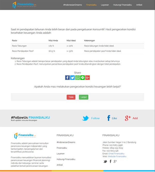 Yakin Anda Memiliki Keuangan yang Sehat Yuk Coba Financial Health Check Up dari Aplikasi Finansialku 04 - Finansialku