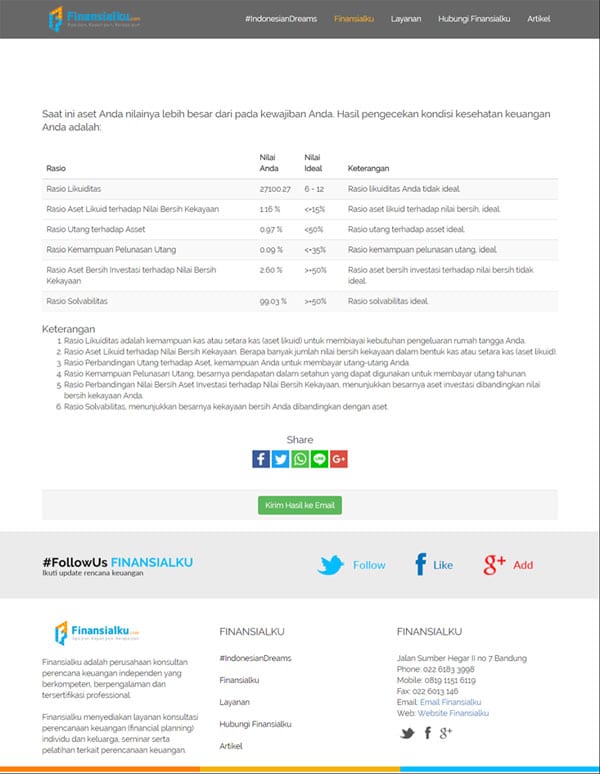 Yakin Anda Memiliki Keuangan yang Sehat Yuk Coba Financial Health Check Up dari Aplikasi Finansialku 06 - Finansialku