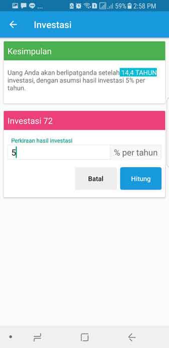 Aplikasi Finansialku Ingin Punya Keuntungan Investasi Hingga 2x Lipat, Kapan Bisa Terjadi 06 - Finansialku