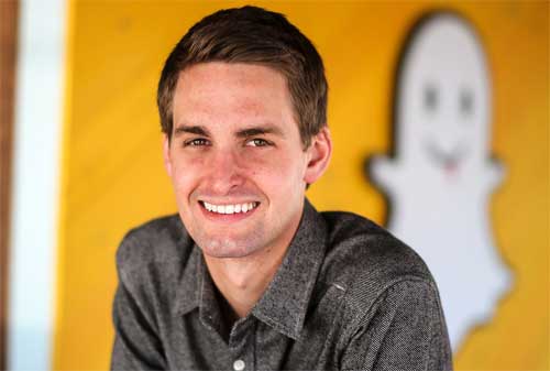 CEO Snapchat, Evan Spiegel Memberikan Kata-kata Motivasi Agar Jadi Anak Muda Terkaya di Dunia 01 - Finansialku