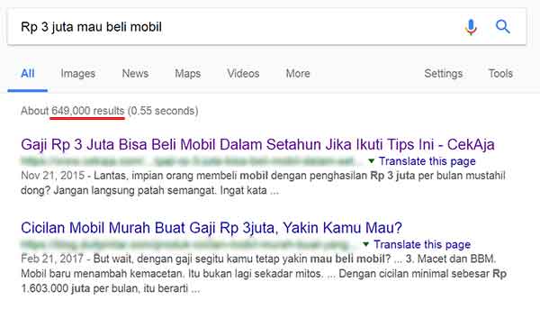 Gaji Rp 3 Juta Beli Mobil (2)