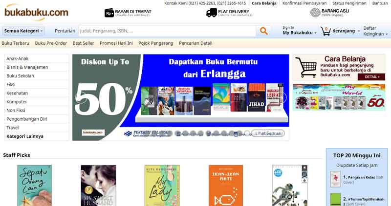 Tips Berburu Buku di Toko Buku Online Terpercaya Indonesia 04 - Finansialku