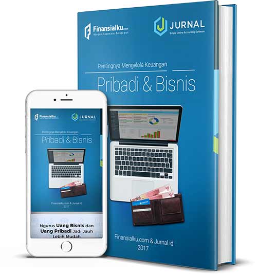 E-book “Pentingnya Mengelola Keuangan Pribadi dan Bisnis” – Mock Up – Finansialku Jurnal