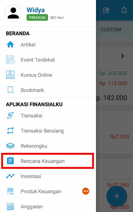 Aplikasi Finansialku Dana Pensiun 1