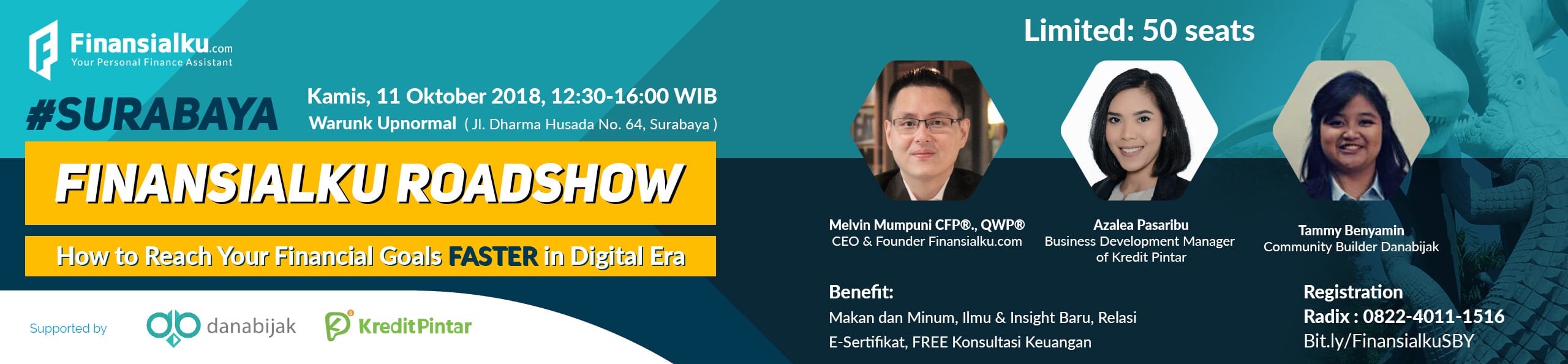 Event How to Reach Your Financial Goals Faster in Digital Era SBY