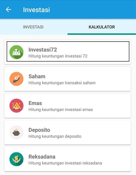 Kalkulator Investasi 72 Aplikasi Finansialku 01