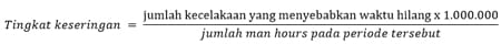 Mengukur Kecelakaan Kerja Tingkat Keseringan (Frequency Rate)