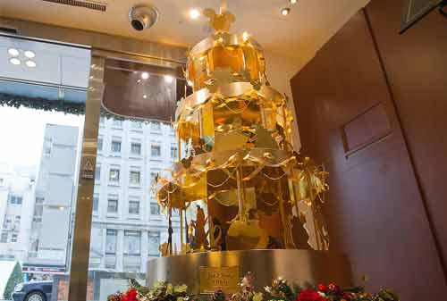 Pohon Natal 10 (Ginza Tanaka Disney Gold Christmas Tree) - Finansialku
