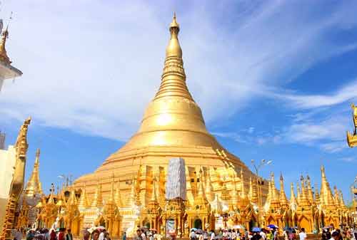 Tempat Wisata Myanmar 06 (Shwedagon Pagoda) - Finansialku