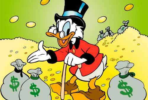 Karakter Komik Terkaya di Dunia 06 (Scrooge McDuck) - Finansialku